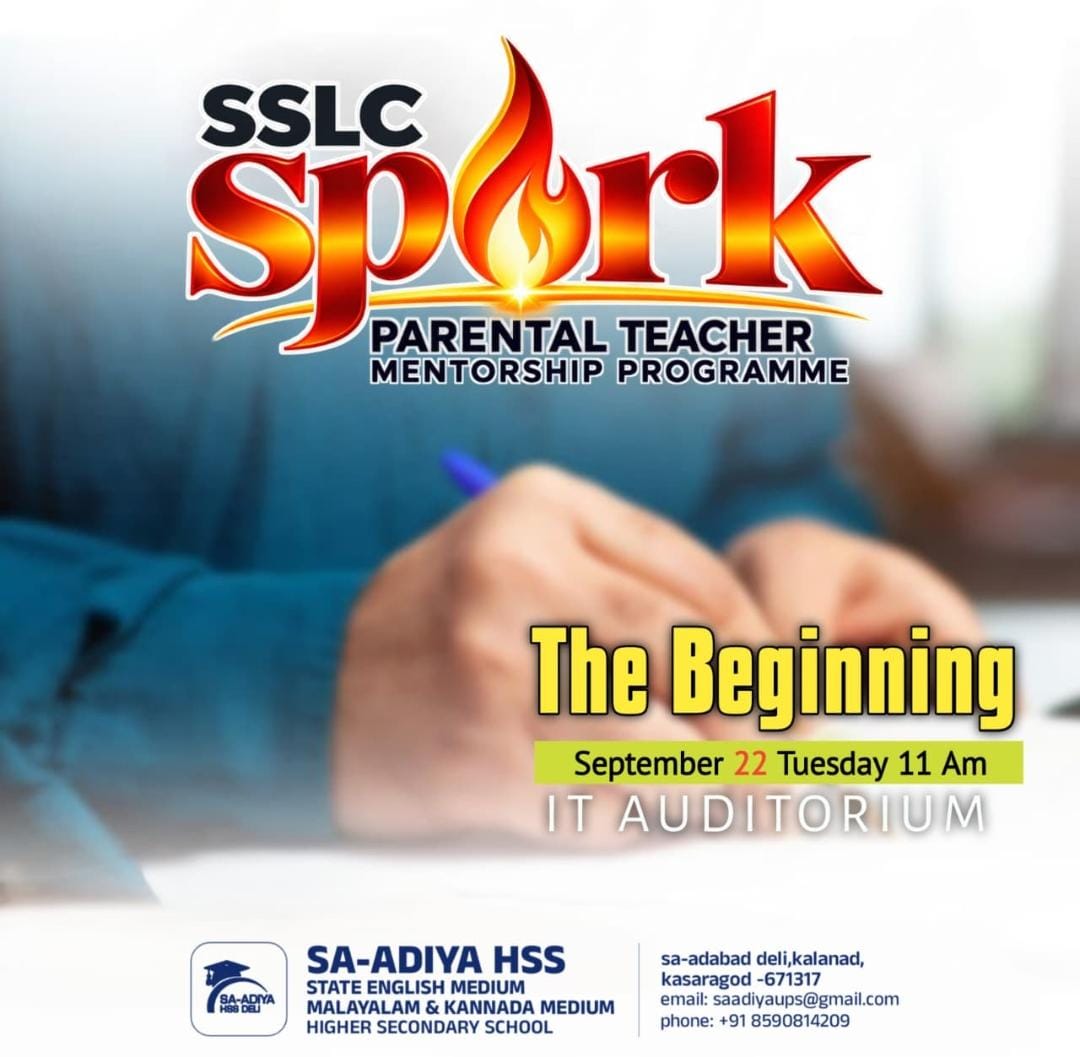 SSLC Spark Parental Teacher Mentorship Prigram