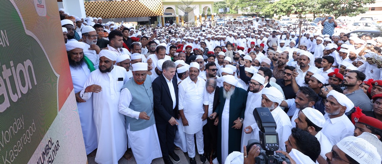 Grand Mufti Kanthapuram Inaugurates Rebuilt Sa'adiya Grand Mosque as Thousands Gather at Deli Campus